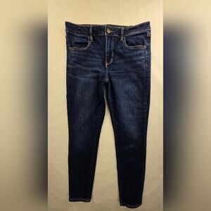 American Eagle Next Level Stretch Jeggings Blue - Size 12